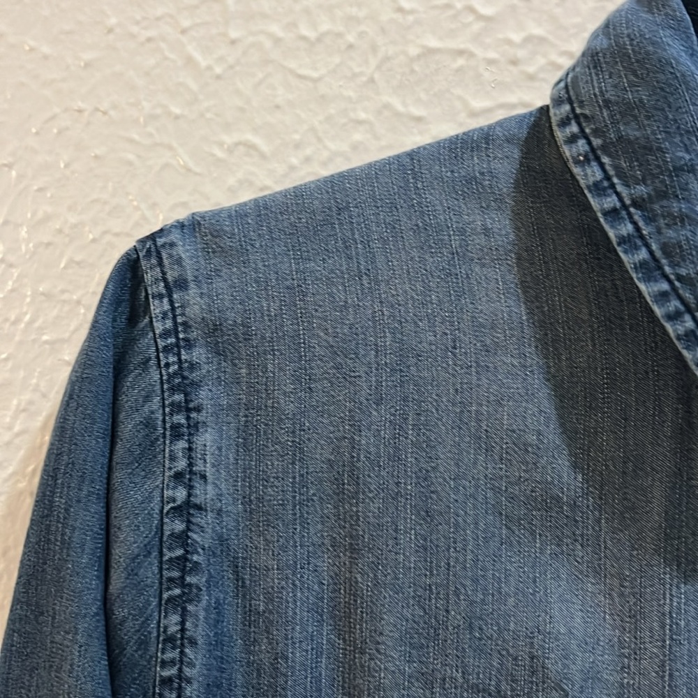 Rails Carter Patchwork Chambray Long Sleeves Shir… - image 5